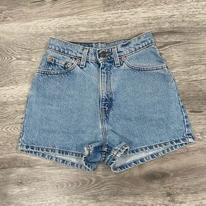 Levi’s 512 denim shorts